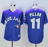 Toronto Blue Jays #11 Kevin Pillar Blue New Cool Base 40TH Anniversary Stitched Baseball Jersey,baseball caps,new era cap wholesale,wholesale hats